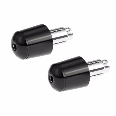 

Pair of Universal Motorcycle Motorbike Aluminum Handlebar Bar Ends Plugs Grip Caps