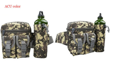 

Camouflage bag outdoor tactical pocket tactical mobile phone bag sports bottle purse multifunction Pocket Camping hiking Sports pa