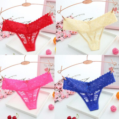 

Lbellagiovanna 4 pack girls ultra-thin lace thong Panties female G-strigs seamless Underwear intimate sexy bragas XXS-M underpant