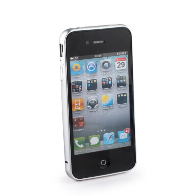 

Durable Aluminium Alloy Protective Frame for iPhone 4/4S - Silver