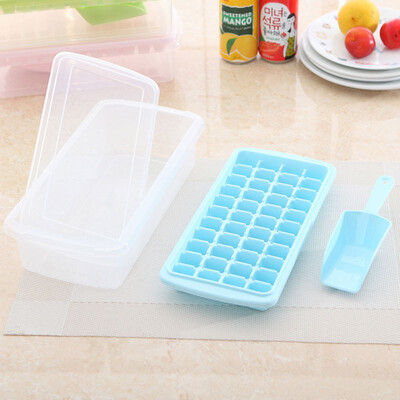 

DIY Creative Large Ice Mold Tray Square Shape Ice Mold Fruit Ice Cream Maker Bar Kitchen Accessories Forma De Gelo