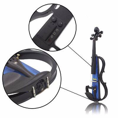 

Full Size 44 Electric Violin Fiddle Maple Wood Stringed Instrument Ebony