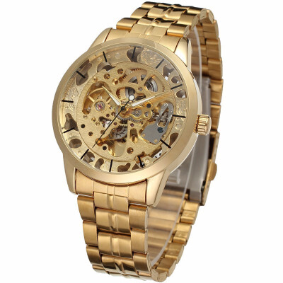 

Winner skeleton mechanical watch w205