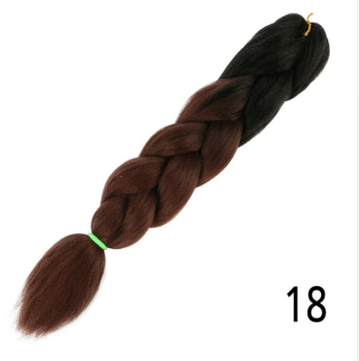 

Jumbo Ombre Braids Braiding Hair Extension 24inch 100gPack Purple Pink Blonde Wigs For Women Synthetic Crochet Hair Extensions