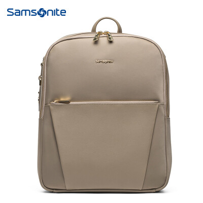 

Samsonite Samsonite backpack minimalist fashion computer bag ladies business backpack TM008003 gray