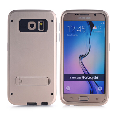 

MOONCASE гибридные kickstand PC + тпу защиты корпуса 3 в 1 случае для покрытия Samsung Galaxy S6