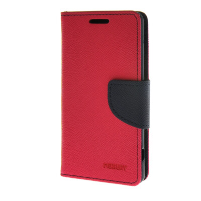 

MOONCASE Splice Color Leather Wallet Flip Card Slot Bracket Back чехол для Sony Xperia Z4 Compact (Mini) Hotpink