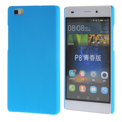 

MOONCASE чехол для Huawei Ascend P8 Life Hard Rubberized Rubber Coating Devise Back Cover Blue