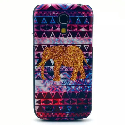 

MITI Colorful Flowers Background phone case cover skin Shell for Samsung galaxy S4 mini I9190