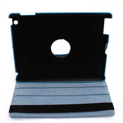 

360 DEGREE ROTATING STAND LEATHER CASE FOR IPAD 2 / 3 SLEEP WAKE