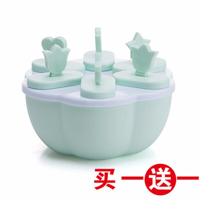 

8 Cell Bear Handle Mould Tray Pan Kitchen 3 color 6 Cell Frozen Ice Cube Molds Popsicle Maker DIY Ice Cream Tools Cooking tools