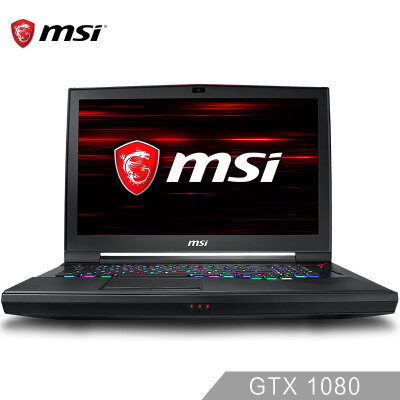 

MSI MSI GT75 Titan GTX1080 8G 173 inch game book i7-8750H 16G2 256G2 SSD1T RGB mechanical keyboard 4K screen IPS black