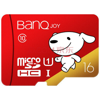 

Jingdong JOY joint name banq 16G Class10 mobile phone memory card TF micro-SD card driving recorder high speed memory card