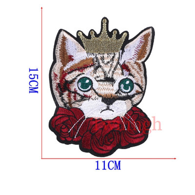 

1 Pcs Flowers Patches Embroidered Sticker Sew On Iron On Patch Retro Style Flower Applique DIY Clothes Repair Badges For Wedding