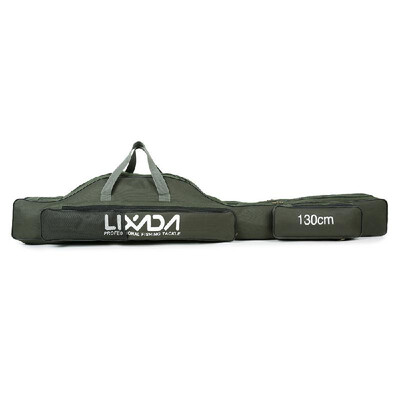 

Lixada 100cm130cm150cm Fishing Bag Portable Folding Fishing Rod Reel Bag Fishing Pole Gear Tackle Tool Carry Case