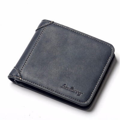 

Shozafia Wallet Short Mens chamois leather Vintage Clutch Bag