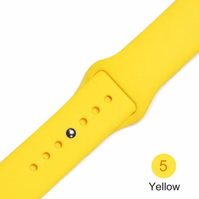

Soft Silicone Replacement Sport Band For Apple Watch Series 123 42mm 38mm Wrist Bracelet Strap for iWatch Sportsbands