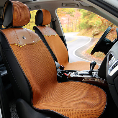 

Yuma yuma four seasons universal free tie series car seat five seat universal breathable seat cushion cayenne yellow