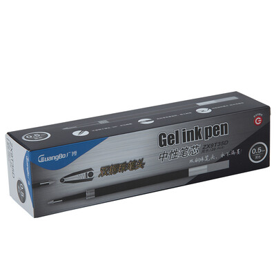 

Wide GuangBo 20 loaded 05mm neutral refill press the cartridge with the use of press signature pen black ZX9T35D