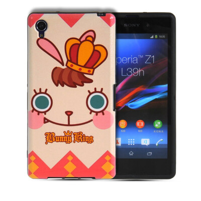 

MOONCASE Watercolor Art Soft Flexible Silicone Gel TPU Skin Shell Back Case Cover for Sony Xperia Z1 L39h