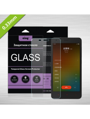 

Ainy 0.33mm Best selling tempered glass screen protector for Xiaomi Redmi mi2