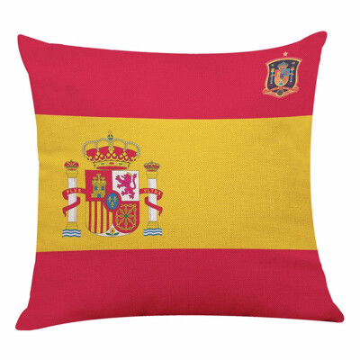 

Cntomlv hot sale New Arrival The 2018 Russia World Cup Home Decor Cushion Cover Soccer Decorative Pillowcovers Wholesale