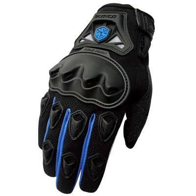 

Sai Yu SCOYCO motorcycle riding gloves spring&summer models breathable knight equipment electric car mens motorcycle gloves MC29 blue