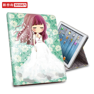 

Stieger Apple iPad Air2 Cover 97 Inch 2018 New 2017 iPad Pro97 Inch Flat Cartoon Holster Shell Streaming Micro Dream