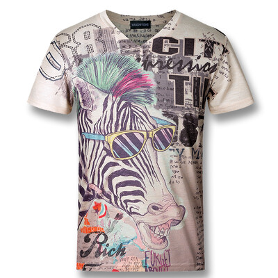 

Fashion T Shirts Men 2016 New Men Short Sleeves V-Neck Men Cotton T Shirts Fashion Designers Men Casual T Shirts Hot Sale