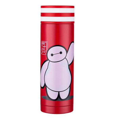 

Haers HAERS 380ml Disney mind team stainless steel vacuum insulation outdoor travel readily straight water cup DSLW-350-16 white