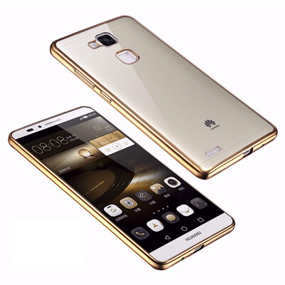 

MOONCASE обшивки корпуса тпу телефон защиты прозрачной мягкой дело прикрытия Huawei Ascend Mate7