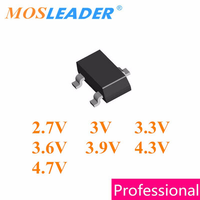 

Mosleader 3000PCS SOT23 BZX84C2V7 27V BZX84C3V 3V BZX84C3V3 33V BZX84C3V6 36V BZX84C3V9 39V BZX84C4V3 43V BZX84C4V7 47V