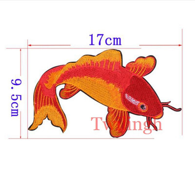 

1 Pcs Top New Brand Patches Bird Red Rose Flower Embroidered Patch DIY Iron On Sew On Fabric Repair Clothing For Wedding Patches