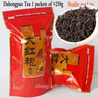 

Factory direct sales 250g Top Grade 2018 clovershrub DaHongPao Red Robe dahongpao Tea Lose weight the tea free shipping gift