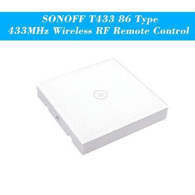 

SONOFF Sticky 433MHz Wireless RF Remote Control Wall Touch Panel
