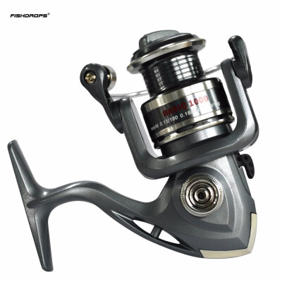 

FISHDROPS 5000 6BB 551 Plastic Spinning Fishing Reel Metal Spool high rigidity&aging resistance with the superior brake sys