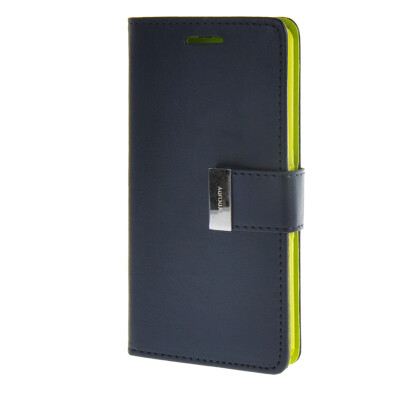 

MOONCASE чехол для Sony Xperia E3 Flip Leather Wallet Card Slot Bracket Back Cover Blue