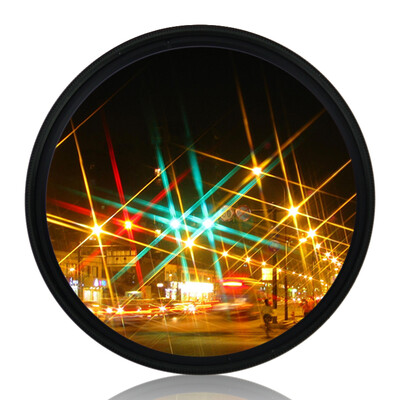 

Weather is good 77mm Starlight Star-6 effects 6 lines of water Star Mirror night mirror for Canon 24-70 24-105 Nikon 24-120&other SLR camera lens