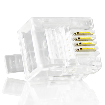 

Haile HT-6P4C 6P4C phone crystal head 15U gold-plated 100 / bag