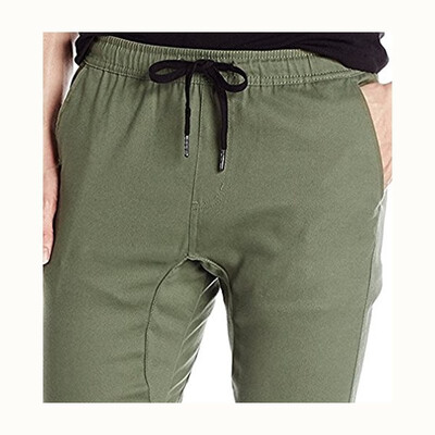 

Mens casual slim soft twill jogging pants