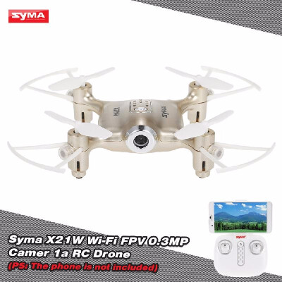 

Original Syma X21W Wifi FPV 720P Camera Barometer Set Height RC Drone