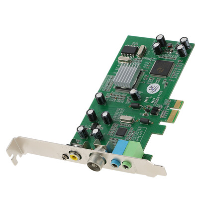

PCI-E Internal TV Tuner Card MPEG Video DVR Capture Recorder PAL BG PAL I NTSC SECAM PC PCI-E Multimedia Card Remote