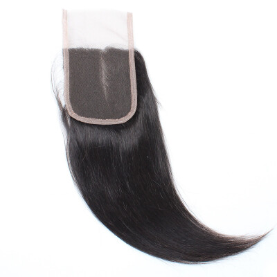 

Ishow Hair 7A 44 Virgin Peruvian Hair Straight Lace Closure 1pc FreeMiddleThree Part