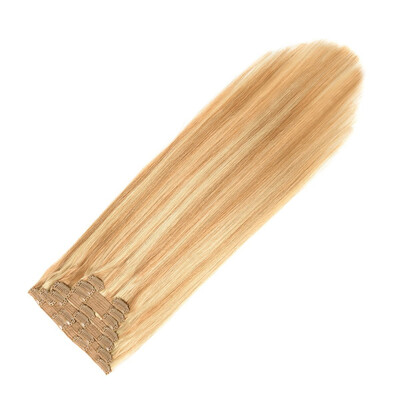 

Bhf Hair Clip In Hair Extension Brazilian Hair 7A Grade Straight Hait Human Hair 160G 1 2 613 P27613
