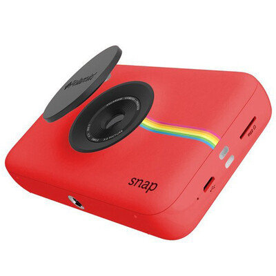 

Polaroid (Полароид) SNAP Polaroid камеры стрелять, что была красным (10 миллионов пикселей ZINK бесчернильной печати три вида цветных фотографий)