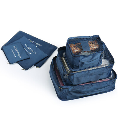 

Scarecrow MEXICAN Travel Large Capacity Storage Bag Storage Bag Set of 6 Colors Random Gifts