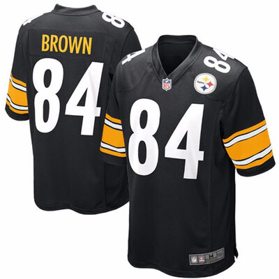 

Mens Pittsburgh Steelers JuJu Smith-Schuster Nike Black Alternate Game Jersey