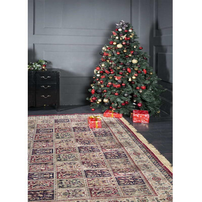 

Xmas Red Tree Photo Backdrop 57FT Vinyl Fabric Cloth Digital Printing Photo Background st-575
