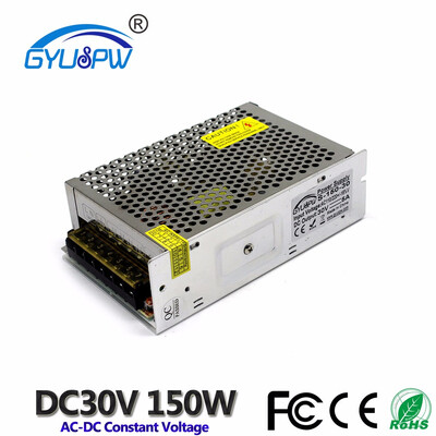 

Small Voltage DC 30V 5A 150W Switching Switch Power Supply Transformer AC110V 220V AC-DC fonte DC30V For LED Light CCTV Stepper