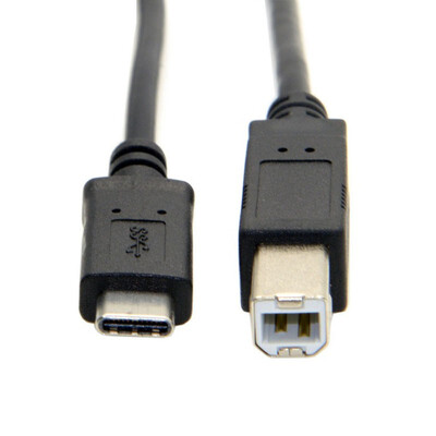 

USB 20 B Type BM To USB 31 type-c Printers scanners Cable 1m 3ft 480Mbps